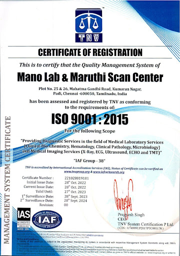 ISO 9001:2015 Certificate
